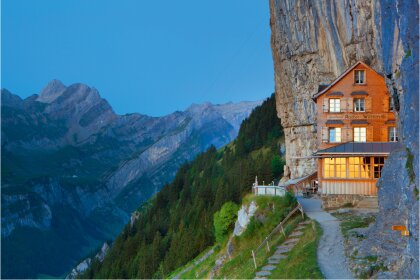 Puzzle Aescher - Beautiful Switzerland, 1000
