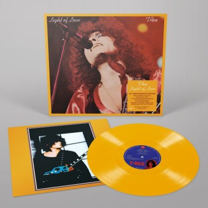 T.Rex (Tyrannosaurus Rex) - Light Of Love (2024 Reissue, 140 Gramm, Demon Records, Orange Vinyl, LP)