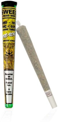 Sweed Pre Rolled Joint Sweed Lemon - Indoor (CBD: 16%, THC: 0.9%)