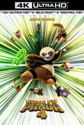 Kung Fu Panda 4 (2024) (4K Ultra HD + Blu-ray)