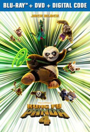 Kung Fu Panda 4 (2024) (Blu-ray + DVD)