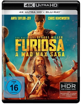 Furiosa: A Mad Max Saga (2024) (4K Ultra HD + Blu-ray)