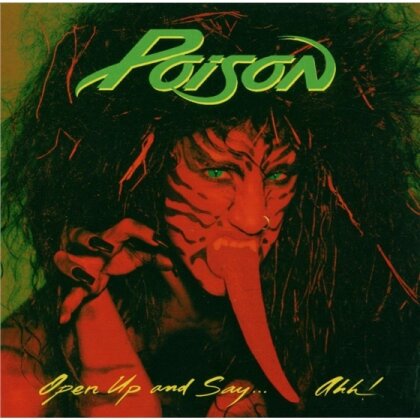 Poison - Open Up And Say... Ahh! (2024 Reissue, Limited Edition, Red Vinyl, LP)