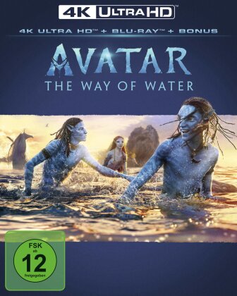 Avatar: The Way of Water - Avatar 2 (2022) (New Edition, 4K Ultra HD + 2 Blu-rays)