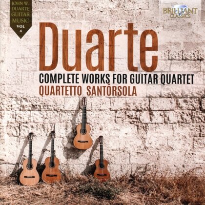 John William Duarte & Quartetto Santórsola - Complete Works For Guitar Quartet (2 CD)