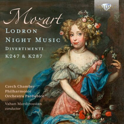 Wolfgang Amadeus Mozart (1756-1791), Vahan Mardirossian & Czech Chamber Philharmonic Orchestra Pardubice - Lodron Night Music - Divertimenti K247 & 287