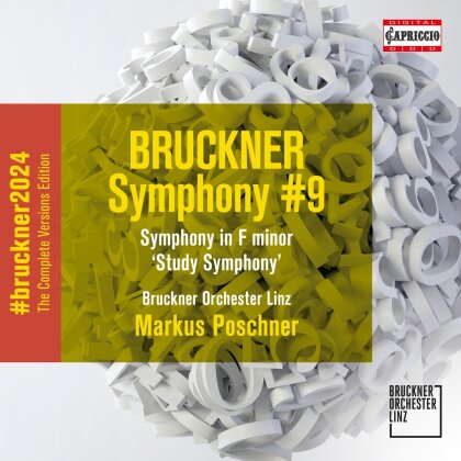 Bruckner Orchester Linz, Anton Bruckner (1824-1896) & Markus Poschner - Symphony No. 9 Symphony In F Minor Study (2 CDs)