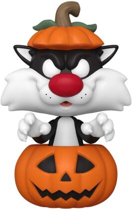 Looney Tunes POP! Television Vinyl Figur Halloween Sylvester w/Pumpkin 9 cm