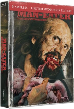 Man-Eater - Der Menschenfresser (1980) (Cover E, Wattiert, Limited Edition, Mediabook)
