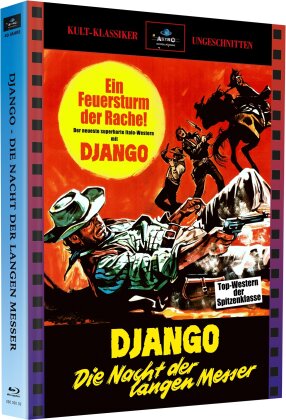 Django - Die Nacht der langen Messer (1970) (Cover A, Kult-Klassiker, Limited Edition, Mediabook, Uncut, Blu-ray + DVD)