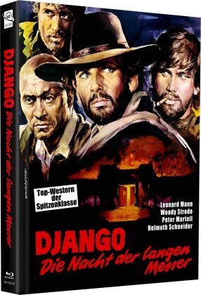 Django - Die Nacht der langen Messer (1970) (Cover B, Limited Edition, Mediabook, Uncut, Blu-ray + DVD)