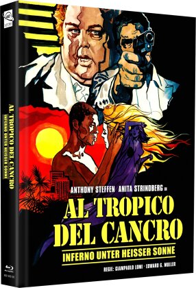 Al tropico del cancro - Inferno unter heisser Sonne (1972) (Cover F, Limited Edition, Mediabook, Uncut, Blu-ray + DVD)