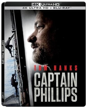 Capitaine Phillips (2013) (Limited Edition, Steelbook, 4K Ultra HD + Blu-ray)