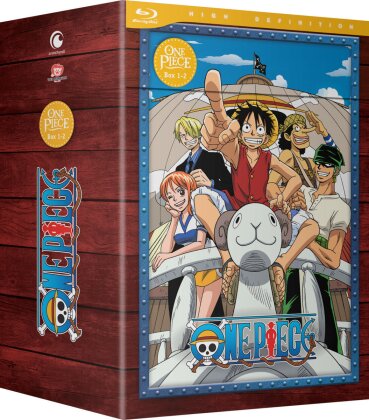 One Piece - Box 1 & 2 (Limited Edition, 12 DVDs)