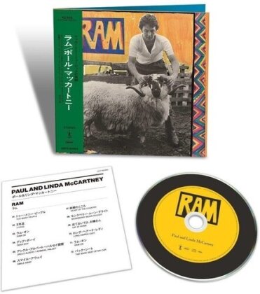 Paul McCartney - RAM (2024 Reissue, Japanese Mini-LP Sleeve, Japan Edition, Limited Edition, Remastered)