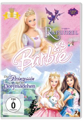 Barbie als Rapunzel / Barbie: Die Prinzessin und das Dorfmädchen (2 DVD)