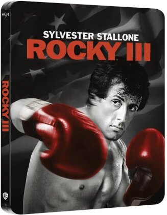 Rocky 3 (1982) (Limited Edition, Steelbook, 4K Ultra HD + Blu-ray)