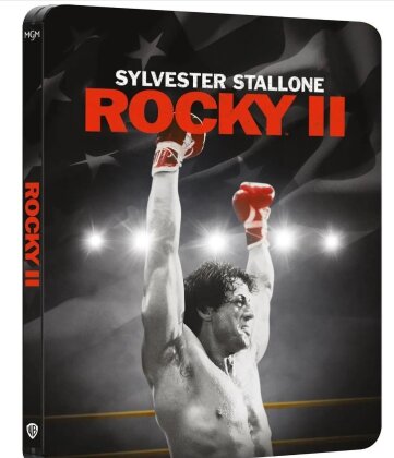 Rocky 2 (1979) (Limited Edition, Steelbook, 4K Ultra HD + Blu-ray)