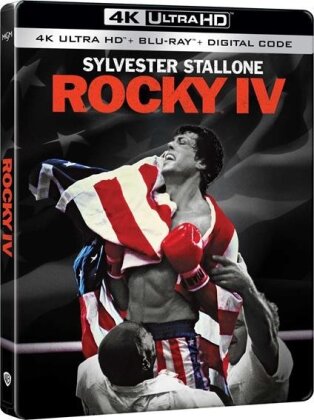 Rocky 4 (1985) (Édition Limitée, Steelbook, 4K Ultra HD + Blu-ray)
