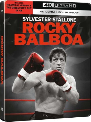 Rocky Balboa (2006) (Director's Cut, Versione Cinema, Edizione Limitata, Steelbook, 4K Ultra HD + Blu-ray)