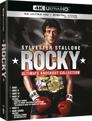 Rocky Collection 1-6 - Ultimate Knockout Collection (Édition Limitée, Steelbook, 6 4K Ultra HDs)