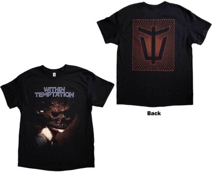 Within Temptation Unisex T-Shirt - Bleed Out Single (Back Print)