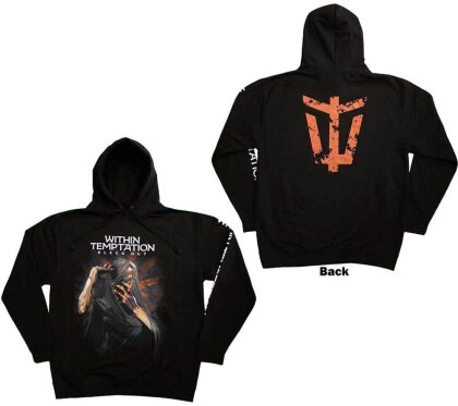 Within Temptation Unisex Pullover Hoodie - Bleed Out (Back & Sleeve Print)