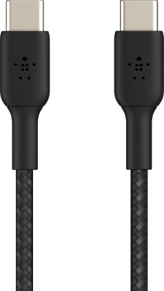 Belkin Boost Charge Braided USB-C to USB-C Cable 0.15m - black