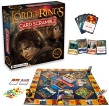 Lord Of The Rings - Lord Of The Rings Card Scramble Board Game