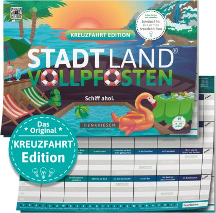 Denkriesen - Stadt Land Vollpfosten® - Kreuzfahrt Edition