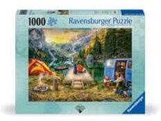 Ravensburger Puzzle 12000076 - Calm Campsite - 1000 Teile Puzzle für Erwachsene und Kinder ab 14 Jahren