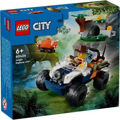 Dschungelforscher-Quad - Lego City, 92 Teile,