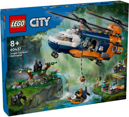 Dschungelforscher-Hubschrauber - Lego City, 881 Teile,