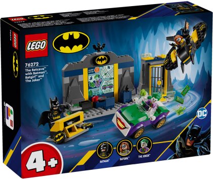 Bathöhle mit Batman, Batgirl - und Joker, Lego DC Batman,
