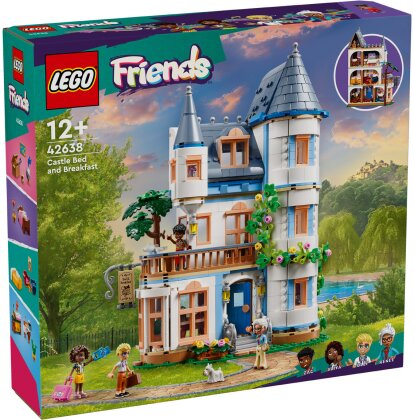 Burg mit Ferienunterkunft - Lego Friends, 1311 Teile,