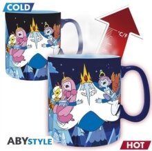 Adventure Time - Adventure Time Ice King & Princesses Heat Change Mug