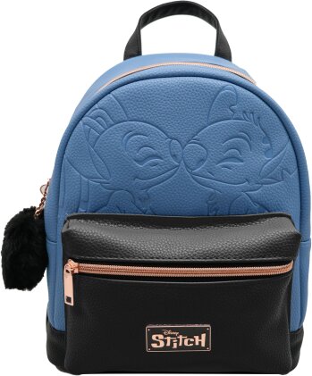 Sac à dos - Backpack - Angel & Stitch bleu & noir - Lilo & Stitch