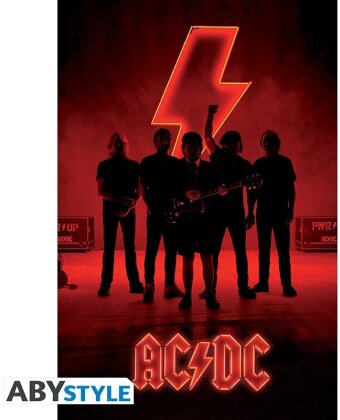 Poster - PWR UP - AC/DC - Roulé & filmé - 91.5 x 61 cm