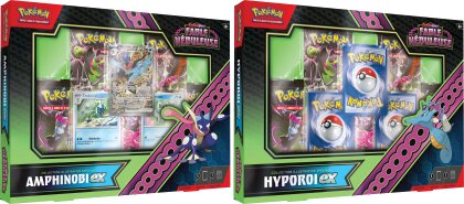 Pokémon JCC - Écarlate et Violet - Collection Illustration Spéciale Fable Nébuleuse Amphinobi-ex ou Hyporoi-ex (1x coffret aléatoire)