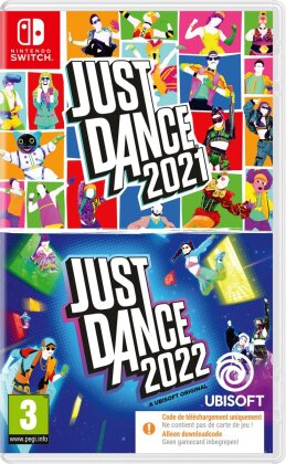 Just Dance 2021 & Just Dance 2022 - Code-in-a-box)