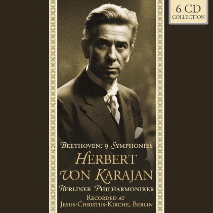 Herbert von Karajan, Ludwig van Beethoven (1770-1827) & Berliner Philharmoniker - The Nine Symphonies (6 CDs)