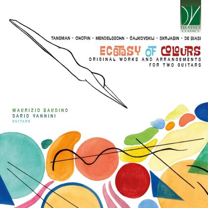Maurizio Baudino & Dario Vannini - Ecstasy Of Colours - Original Works And Arrangements For Two Guitars