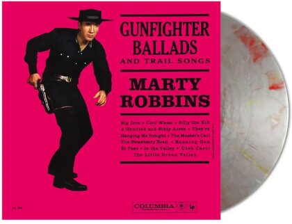 Marty Robbins - Sings Gunfighter Ballads And Trail Songs (2024 Reissue, Real Gone Music, SILVER & RED "BULLETS 'N' BLOOD" VINYL, LP)