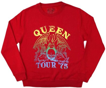 Queen Unisex Sweatshirt - Tour '75 Crest