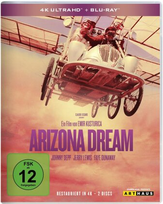 Arizona Dream (1993) (Arthaus, Restaurierte Fassung, 4K Ultra HD + Blu-ray)