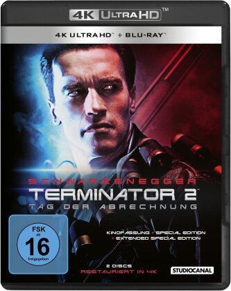 Terminator 2 - Tag der Abrechnung (1991) (Cinema Version, Restored, Extended Special Edition, Special Edition, 4K Ultra HD + Blu-ray)