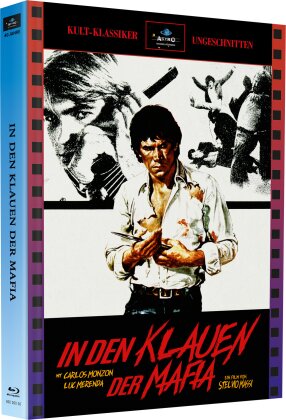 In den Klauen der Mafia (1976) (Cover A(stro), Classique Cult UNCUT, Édition Limitée, Mediabook, Blu-ray + DVD)