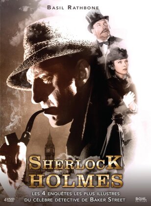 Sherlock Holmes - La clef / La dame en vert / Le train de la mort / L’arme secrète (4 DVDs)