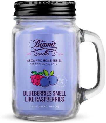 Beamer Candles Co Blueberries Smells Like Raspberries