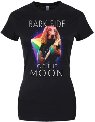 Playlist Pets: Bark Side of the Moon - Ladies T-Shirt
